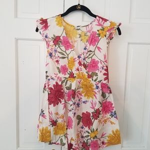 Floral maternity blouse Old Navy XS